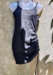 SEXY ONE SIDED RUCHED BODYCON