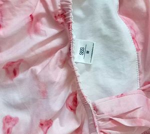 Floral Print Top / size M