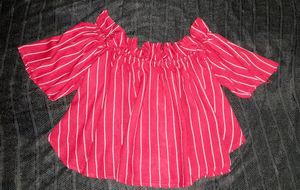 women 2 way wear crop top