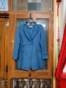 Stylish Blue Women's Blazer