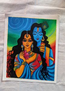 Radha Krishna Painting
