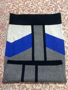 Stylish Color Block Skirt