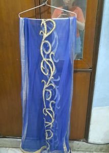Royal Blue Anarkali Dress
