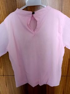 Pink Embellished Top