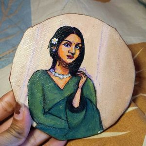 Mini Canvas Acrylic Painting