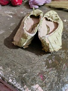Luna Blu Worn Ballet Flats