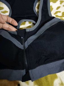 GymWear Bra, Full Cups, Canbe Wear Without Top