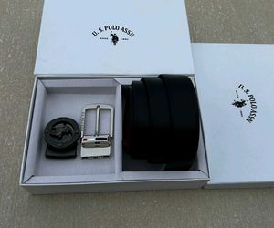 Us Polo Belt With 2 Buckle