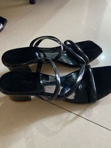 Black Strappy Sandals