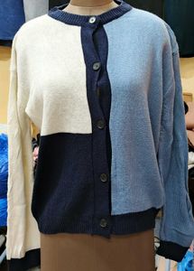 Color Block Cardigan