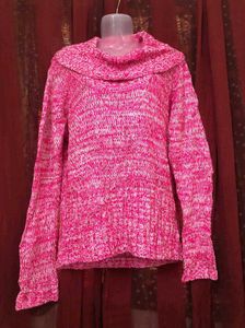 L.e.i. Rose Pink High Neck Top