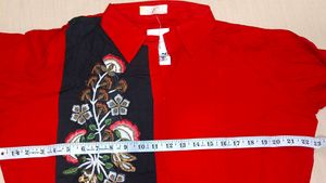 Red Kurta For Daily Or Office Wear