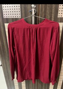 AND maroon Top
