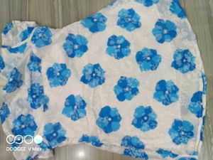 Floral White Top