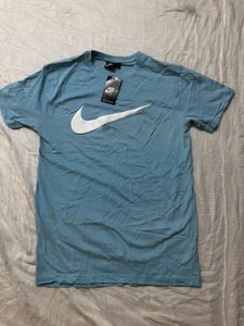 Nike Women New Sky Blue Tshirt