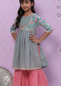 Biba Kids kurta Sharara Set