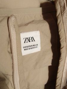Zara sleevless bomber jacket
