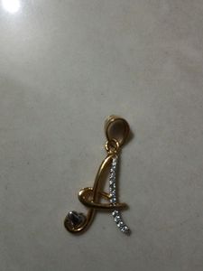 A Letter Pendant