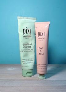 PIXI Glow Mud Cleanser + Peel & Polish duo Sephora