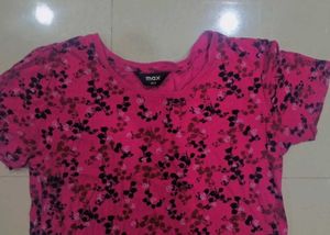 Floral Print Casual Top