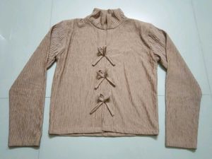 NUDE CROP TOP - For Women