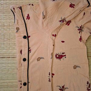 CUTE PEACH 🍑 KURTHI TOP - SIZE XS - ₹139 Only