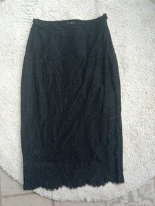 Black Bebe Skirt