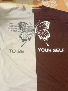 A Woman Oversize T Shirt .