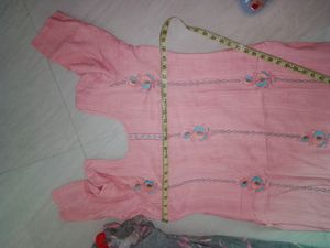 Light Pink And Grey Combination Suit