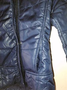 Unisex Blue Puffer Jacket