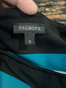Talbots Striped Casual Dress