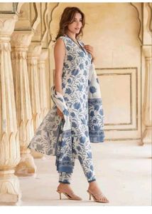 Floral Print Kurta Set