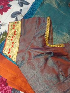 Beautiful Navy Blue Saree