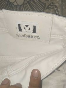 White Denim Jeans