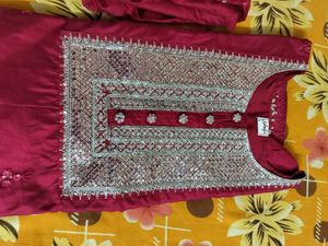 unused Embroidered Kurta Set