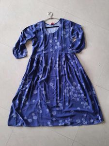 Feed Zipper Maternity Kurta