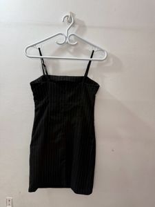 Pinstripe Mini Dress