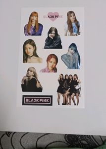 Blackpink Sticker Sheet