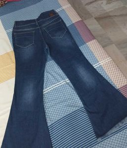 Wide Leg Denim Jeans