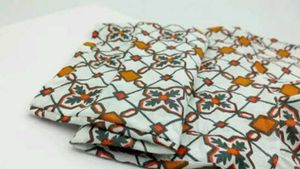 Beautiful Yellow And White Short Kurti