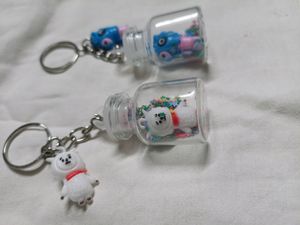 BT21 KEYCHAIN PAIR