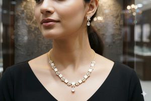 Mother Of Pearls Jewellery Set