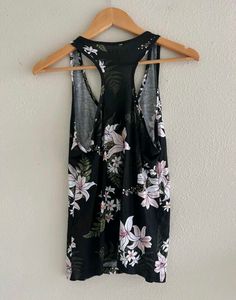 Guess Floral Sequin Tank Top