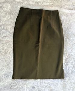 Olive Green Skirt