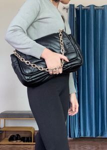 Mango Quilted Envelope Clutch