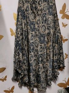 silk designer skirt
