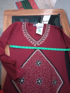 Eid Offer Buy1 Get1 Free Price Drop Wollen Kurti