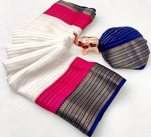 Premium 3D Soft Gorget Saree.