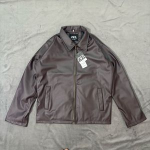 Zara Faux Leather Jacket