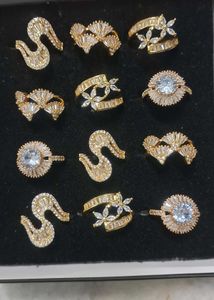 Original AD Gold and Silver Rings